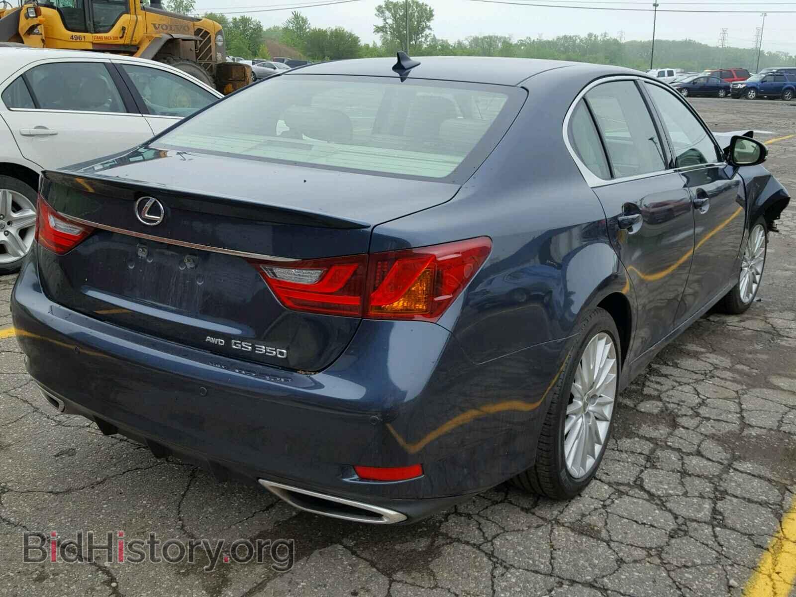 2013 LEXUS GS350 - VIN: JTHCE1BL8D5009662 - Фото 4