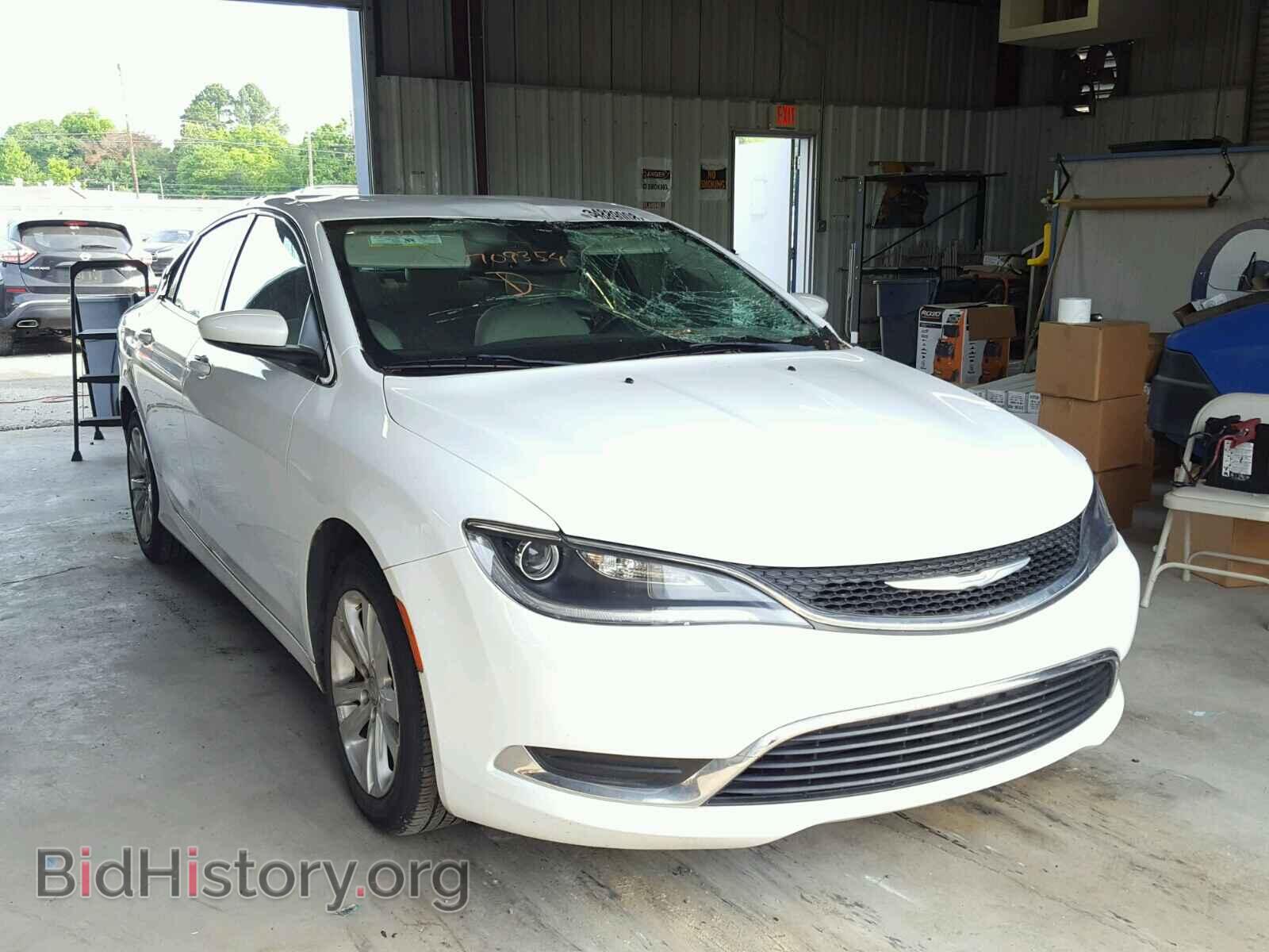 Фотография 1C3CCCAB9FN709354 - CHRYSLER 200 2015