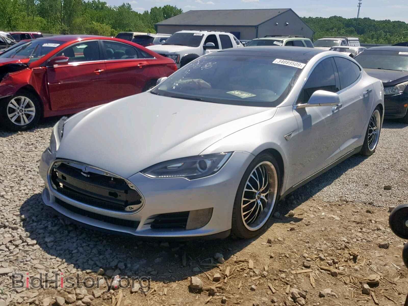 2013 TESLA MODEL S - VIN: 5YJSA1CG6DFP03890 - Photo 2