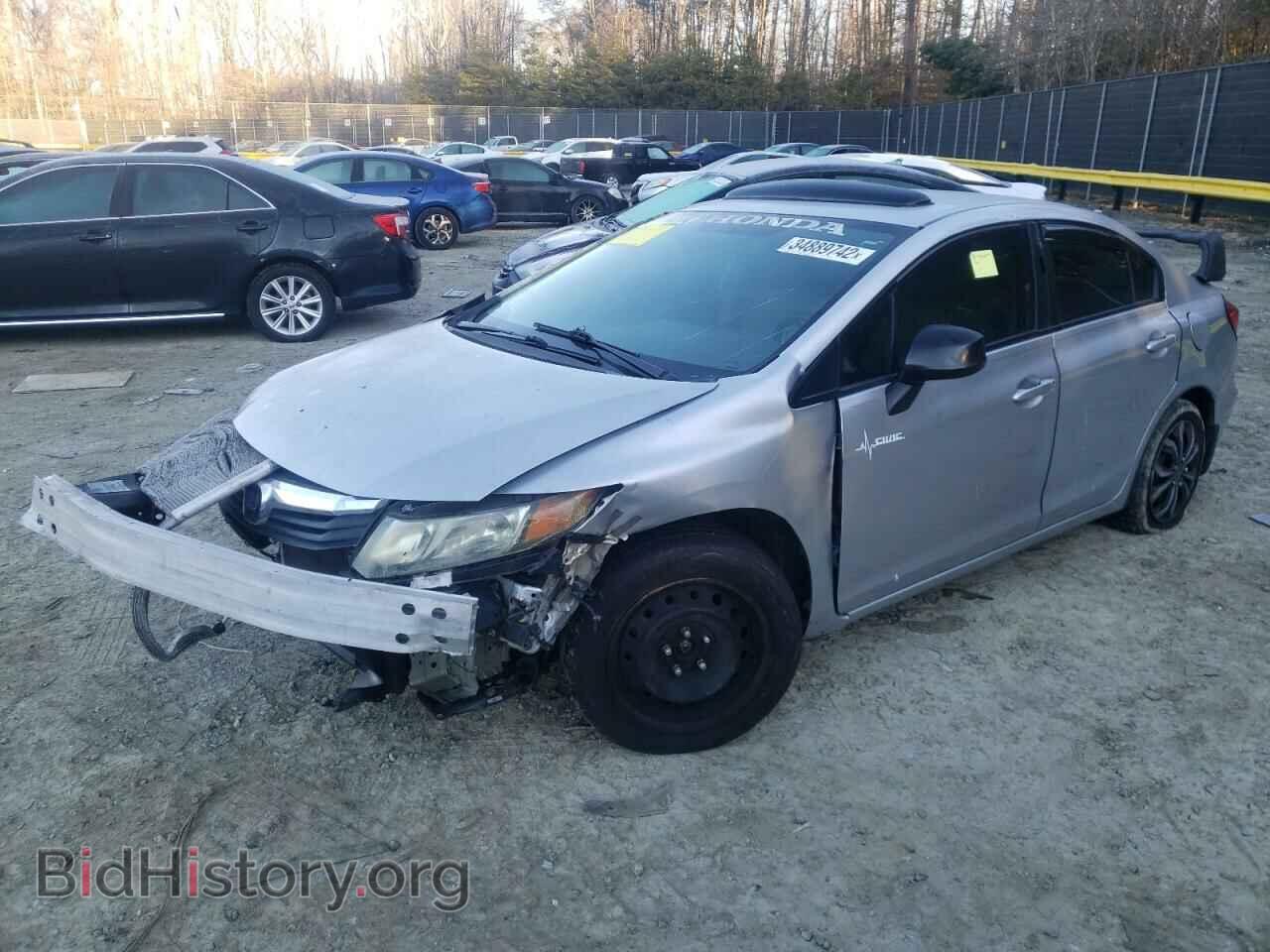 2012 HONDA CIVIC - VIN: 2HGFB2F5XCH320172 - Фото 2