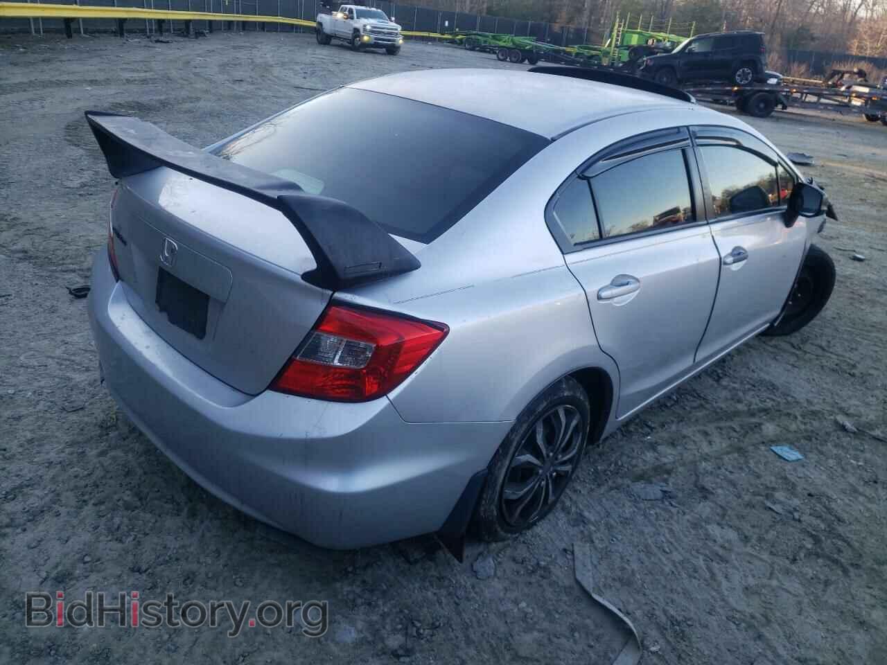 2012 HONDA CIVIC - VIN: 2HGFB2F5XCH320172 - Фото 4