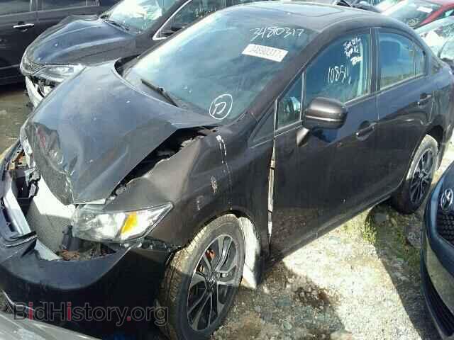 2014 HONDA CIVIC - VIN: 2HGFB2F55EH019490 - Фото 2