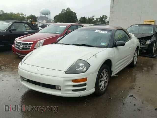 2002 MITSUBISHI ECLIPSE - VIN: 4A3AE45G72E069600 - Фото 2