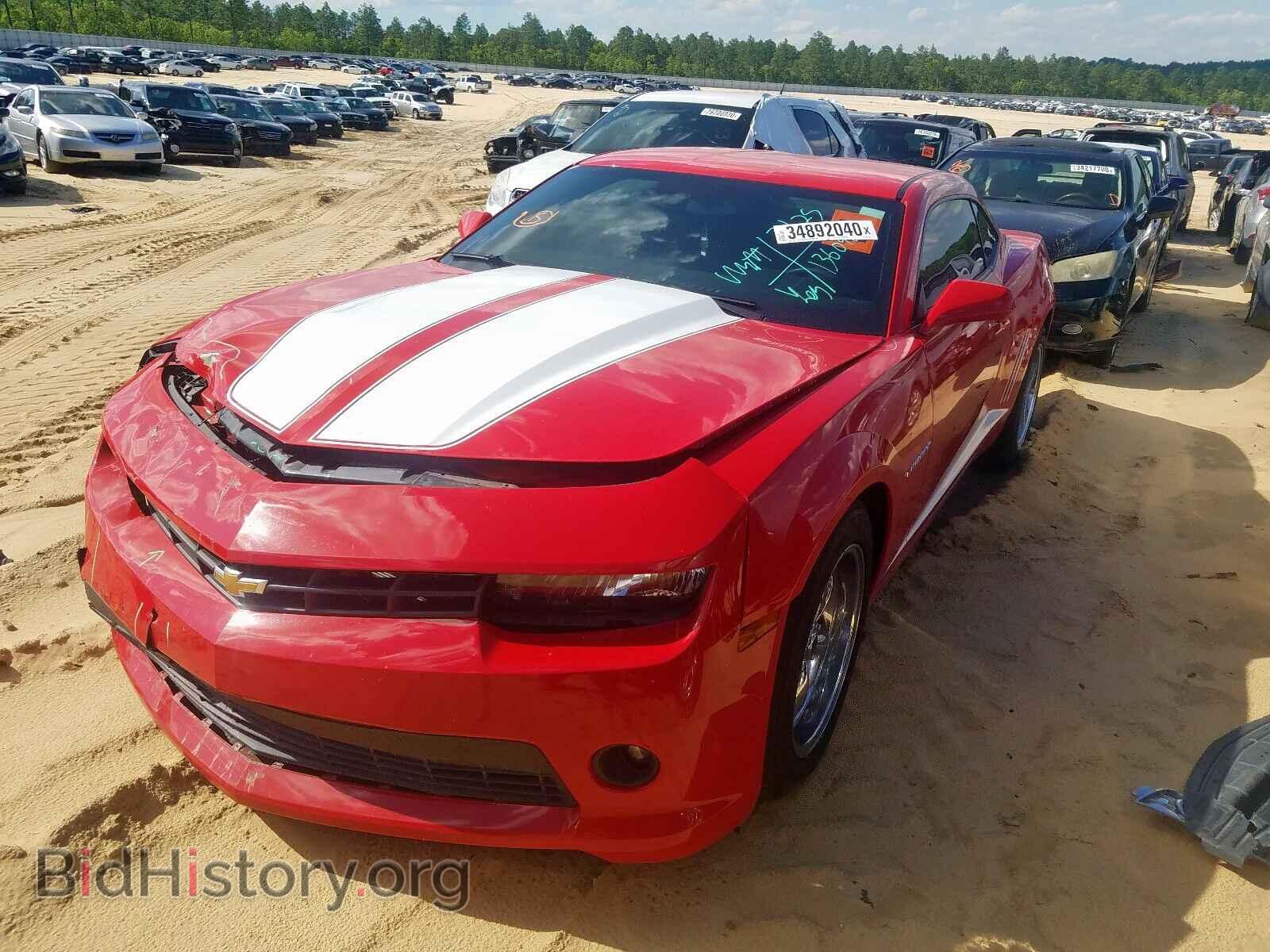 2014 CHEVROLET CAMARO - VIN: 2G1FB1E37E9243145 - Фото 2