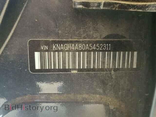 2010 KIA OPTIMA - VIN: KNAGH4A80A5452311 - Фото 10