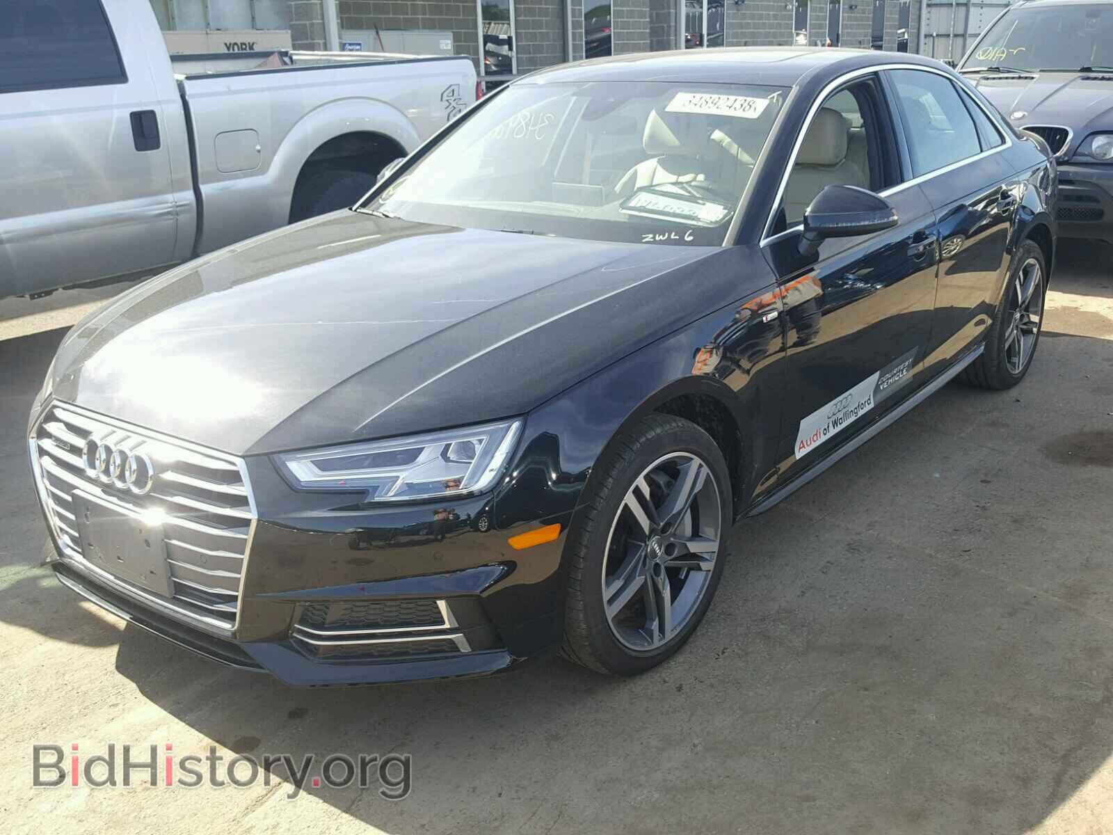 2017 AUDI A4 - VIN: WAUENAF47HN067018 - Фото 2