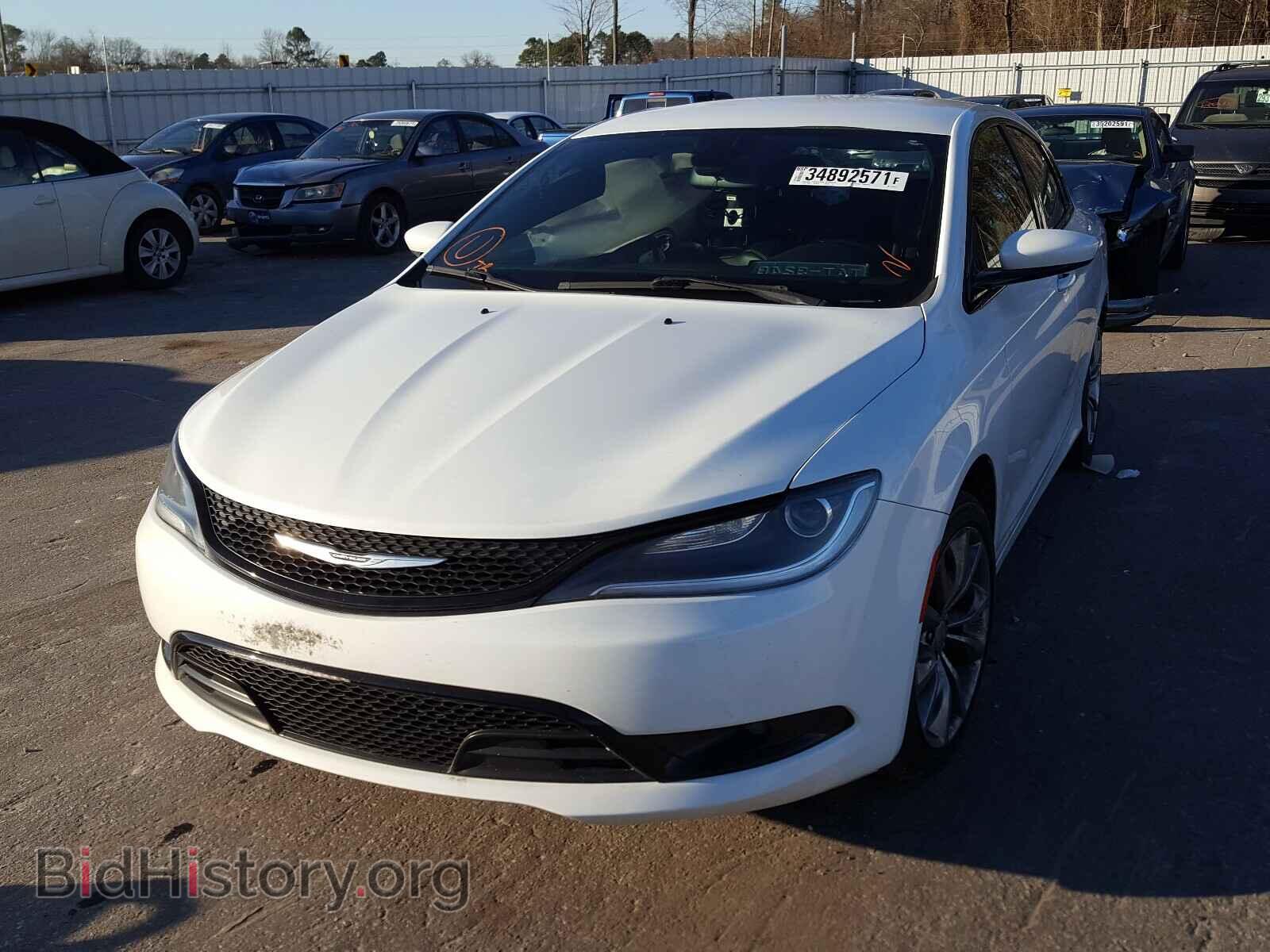 2015 CHRYSLER 200 - VIN: 1C3CCCBBXFN594410 - Фото 2