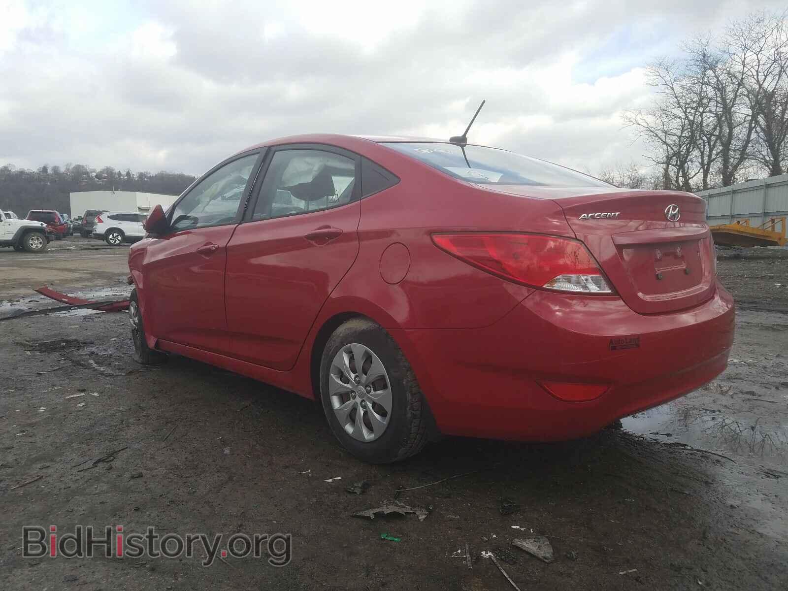 2016 HYUNDAI ACCENT - VIN: KMHCT4AE4GU027268 - Фото 3