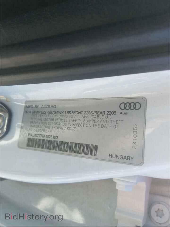 2015 AUDI A3 - VIN: WAUACGFF6F1025100 - Photo 10