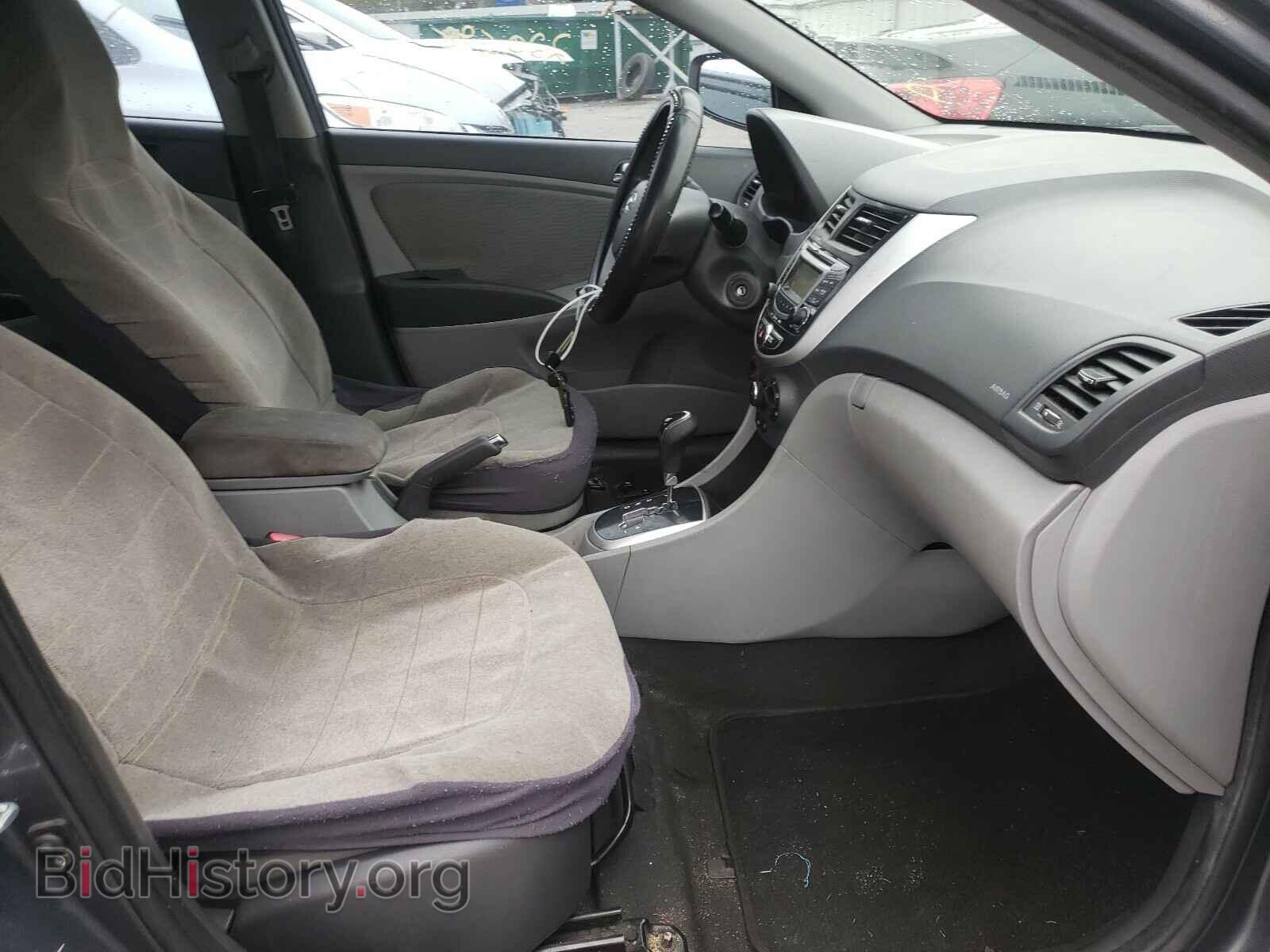 2012 HYUNDAI ACCENT - VIN: KMHCU4AE2CU194221 - Фото 5