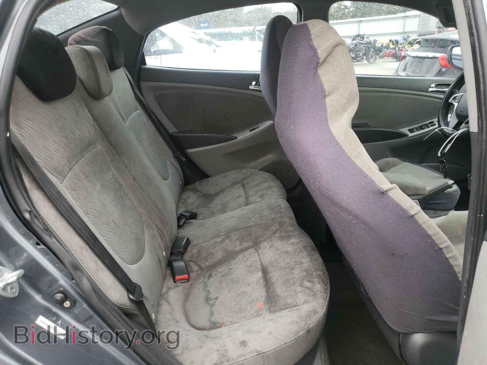 2012 HYUNDAI ACCENT - VIN: KMHCU4AE2CU194221 - Фото 6