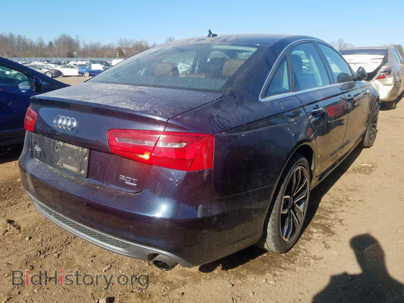2012 AUDI A6 - VIN: WAUHGAFC3CN078136 - Фото 4