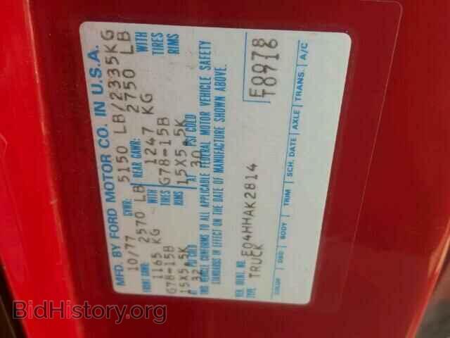 1978 FORD ECONOLINE - VIN: E04HHAK2814 - Photo 10