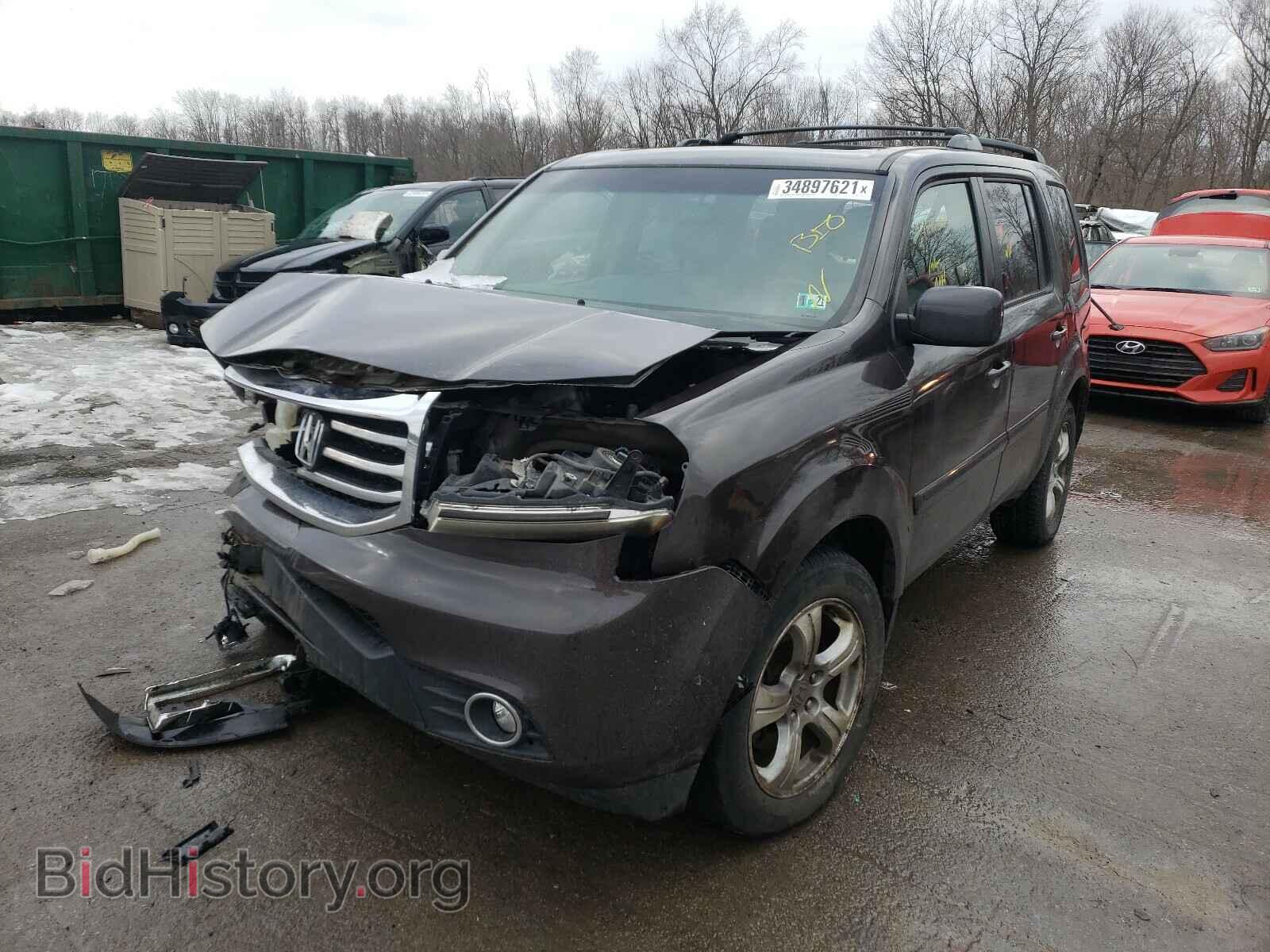 2012 HONDA PILOT - VIN: 5FNYF4H66CB025525 - Фото 2