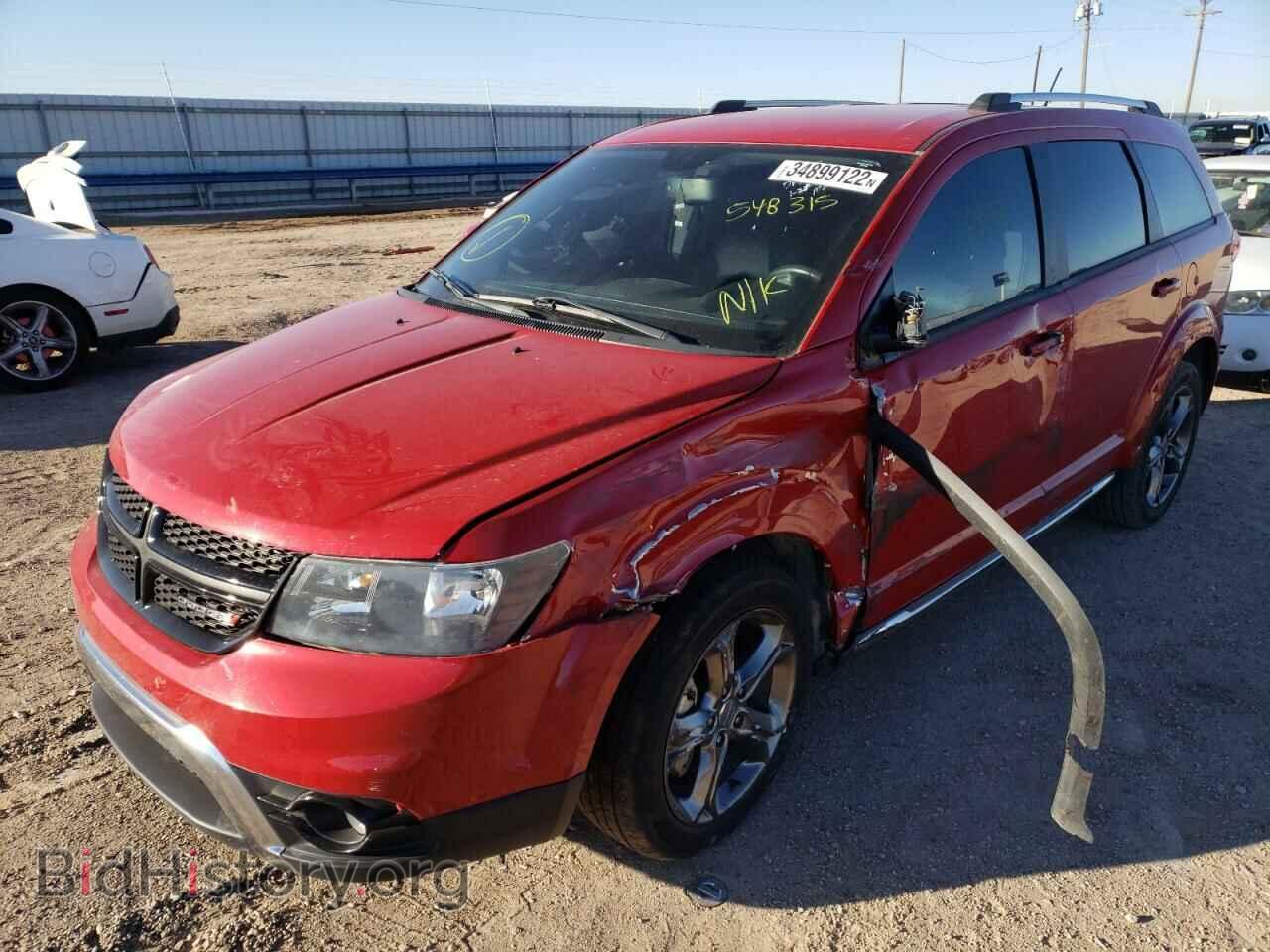 2015 DODGE JOURNEY - VIN: 3C4PDCGG8FT548315 - Фото 2