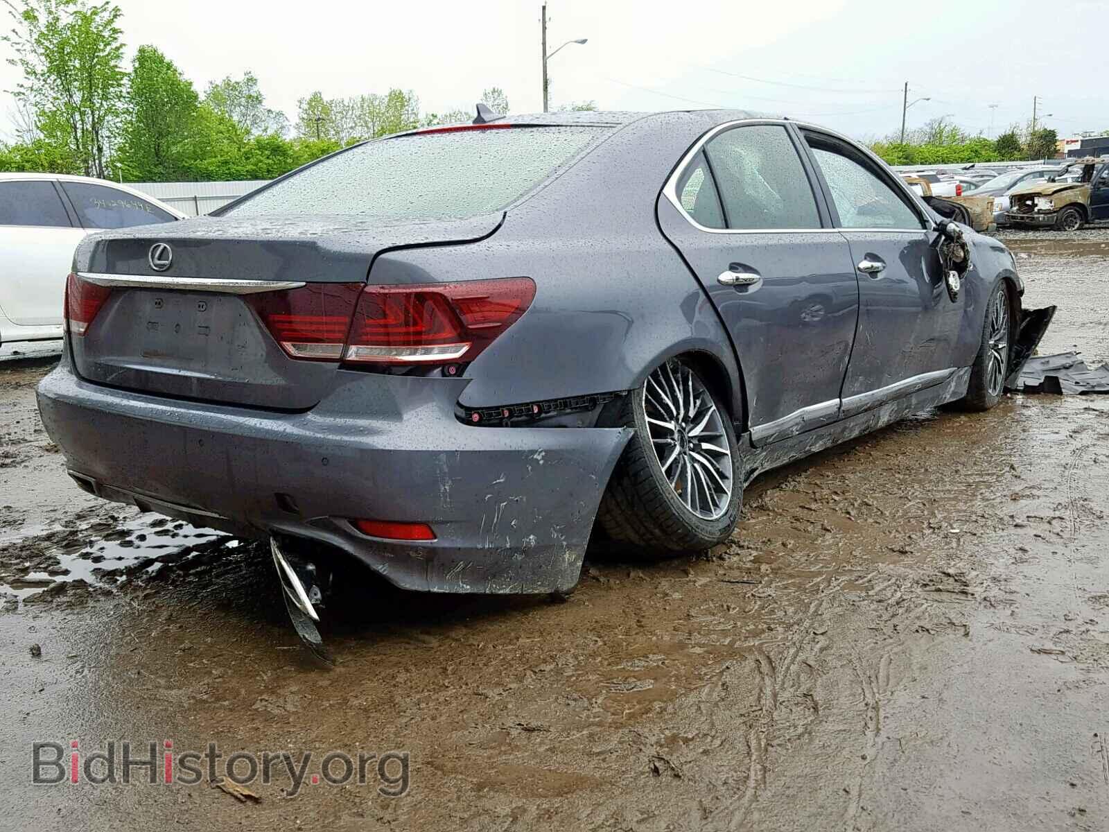 2013 LEXUS LS460 - VIN: JTHBL5EF4D5115153 - Фото 4