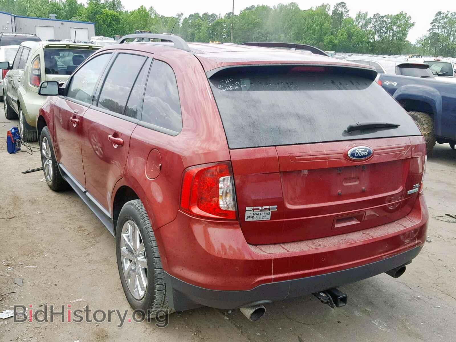 2014 FORD EDGE SEL - VIN: 2FMDK3J99EBB59840 - Photo 3