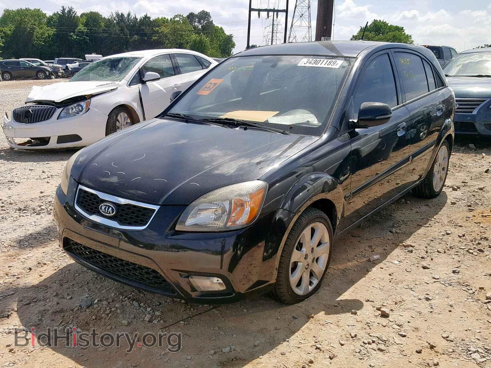 2011 KIA RIO BASE - VIN: KNADH5A34B6827528 - Photo 2