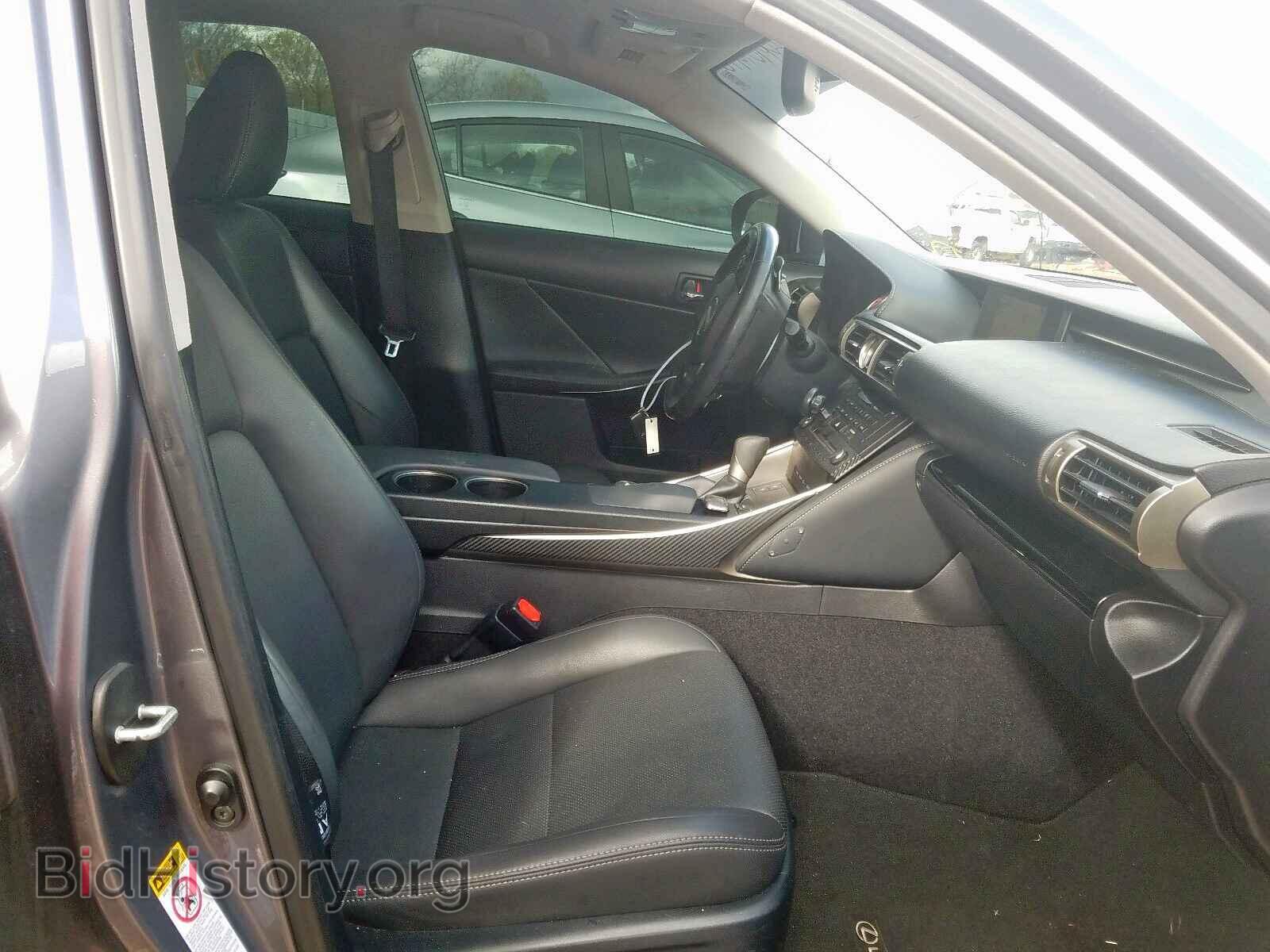 2016 LEXUS IS - VIN: JTHBA1D27G5014240 - Фото 5