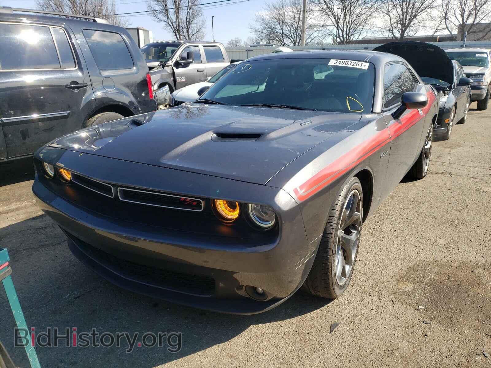 2015 DODGE CHALLENGER - VIN: 2C3CDZBT6FH744269 - Фото 2