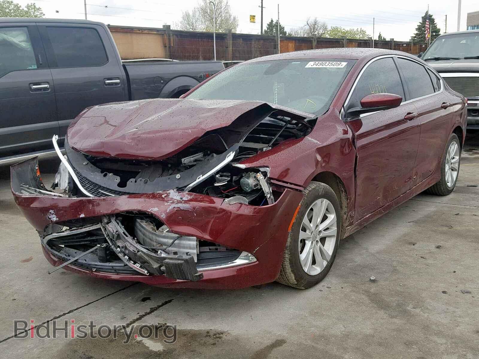 2016 CHRYSLER 200 - VIN: 1C3CCCAB9GN168145 - Фото 2