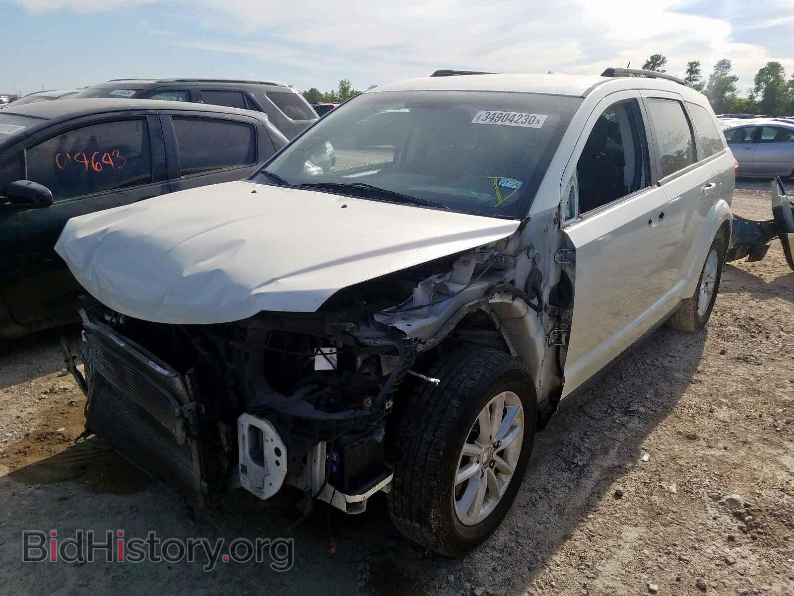 2014 DODGE JOURNEY - VIN: 3C4PDCBB2ET120184 - Фото 2