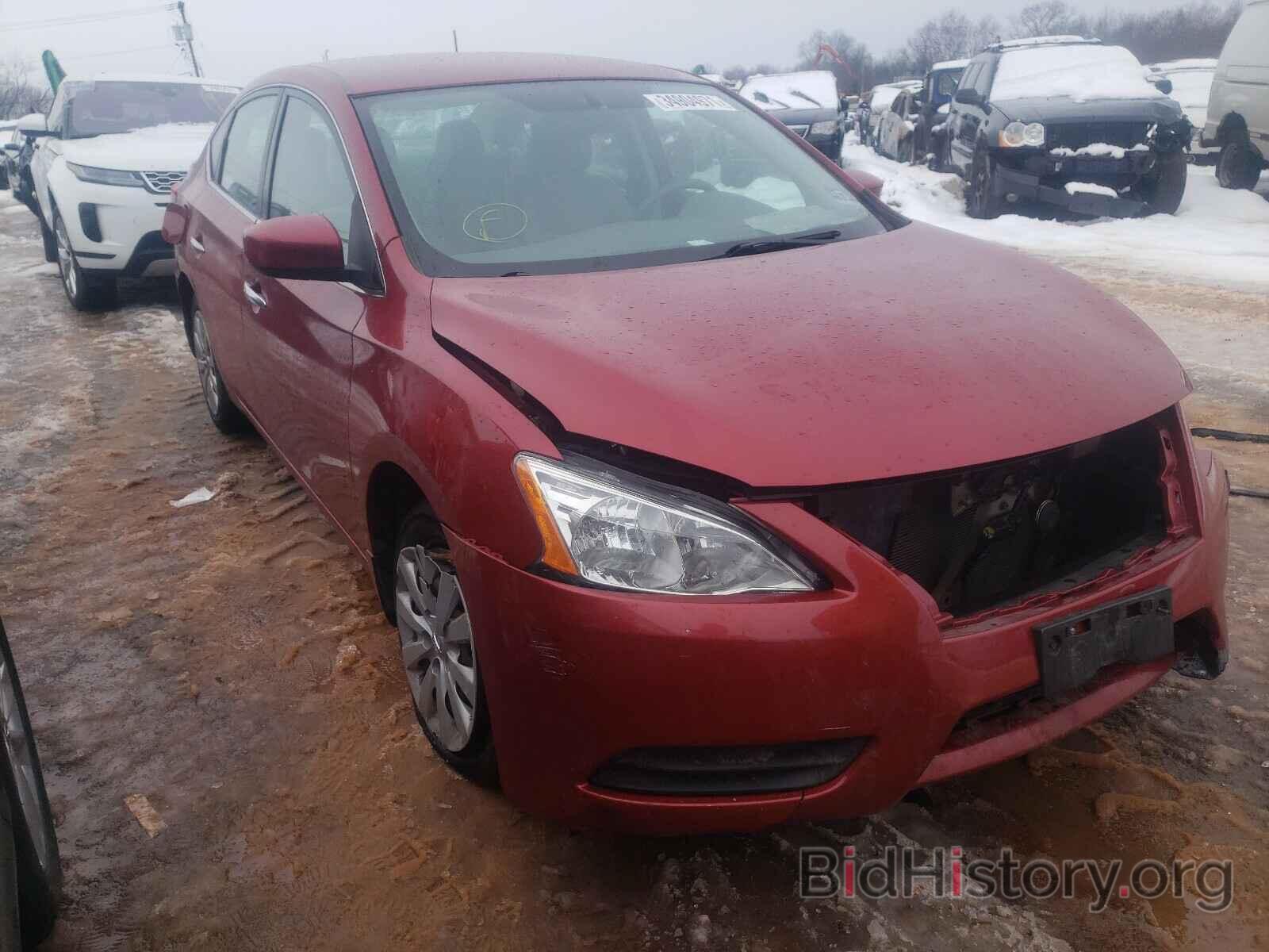 Photo 3N1AB7AP8EY318550 - NISSAN SENTRA 2014