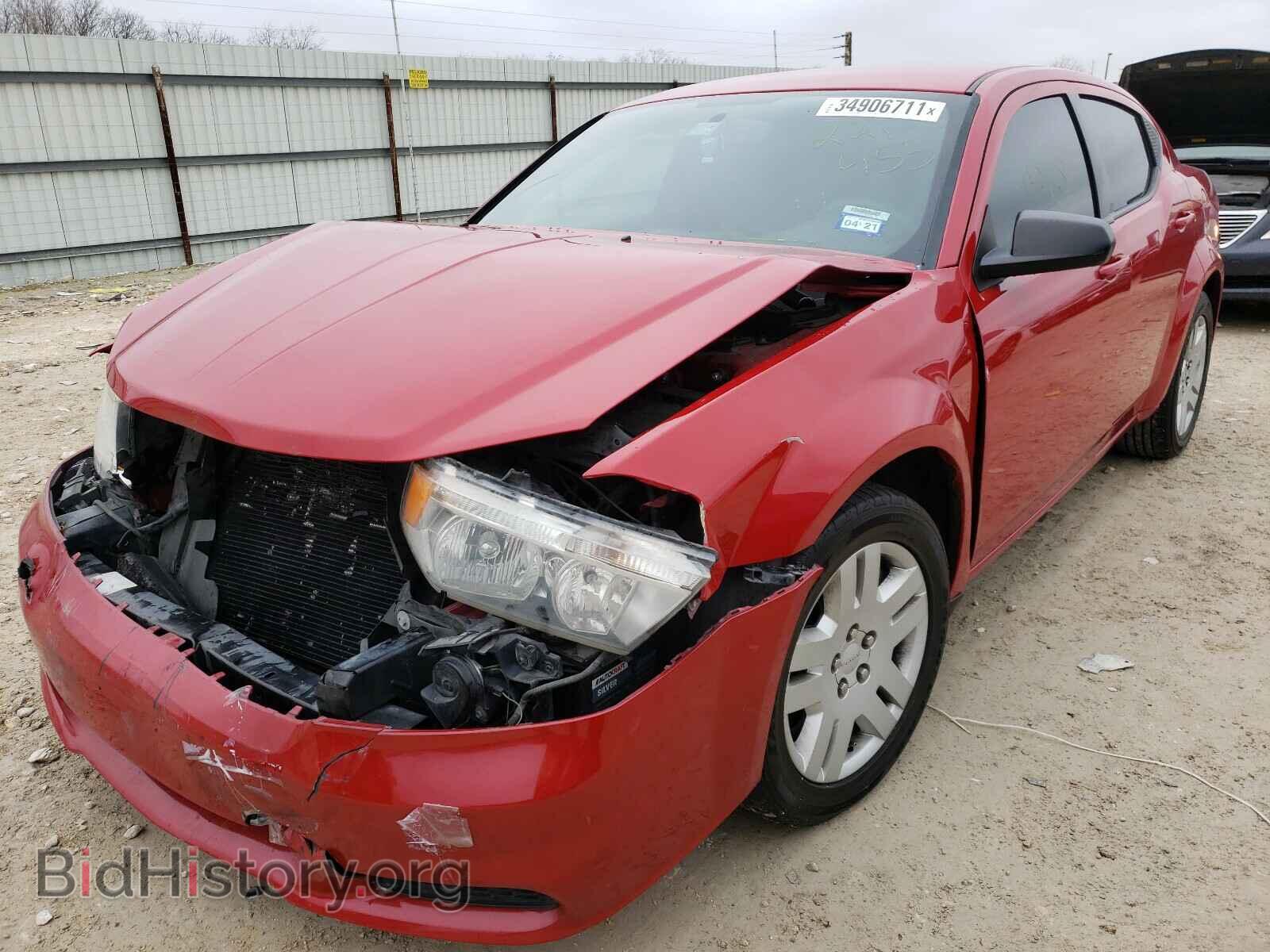 2014 DODGE AVENGER - VIN: 1C3CDZAG4EN221455 - Photo 2