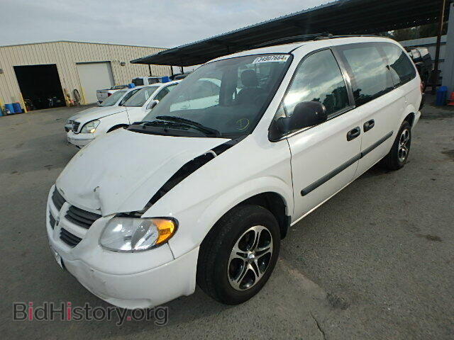 2005 DODGE CARAVAN - VIN: 1D4GP24R85B379309 - Фото 2