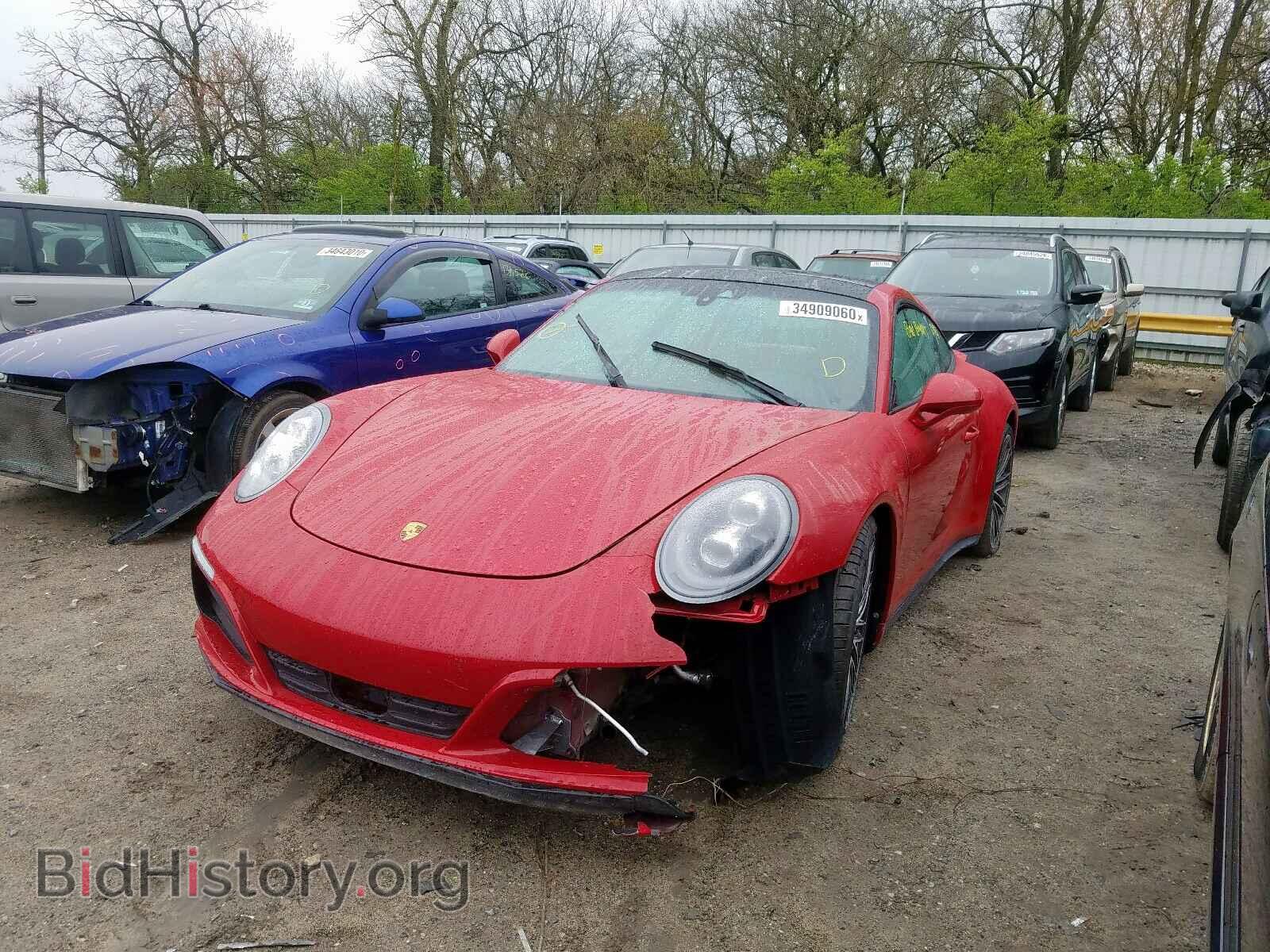 2018 PORSCHE 911 - VIN: WP0AB2A97JS122660 - Фото 2