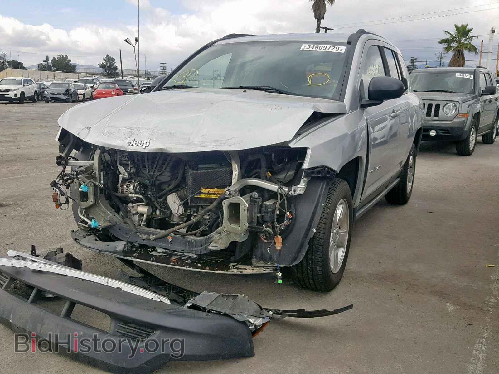 2014 JEEP COMPASS SP - VIN: 1C4NJCBA0ED595099 - Фото 2