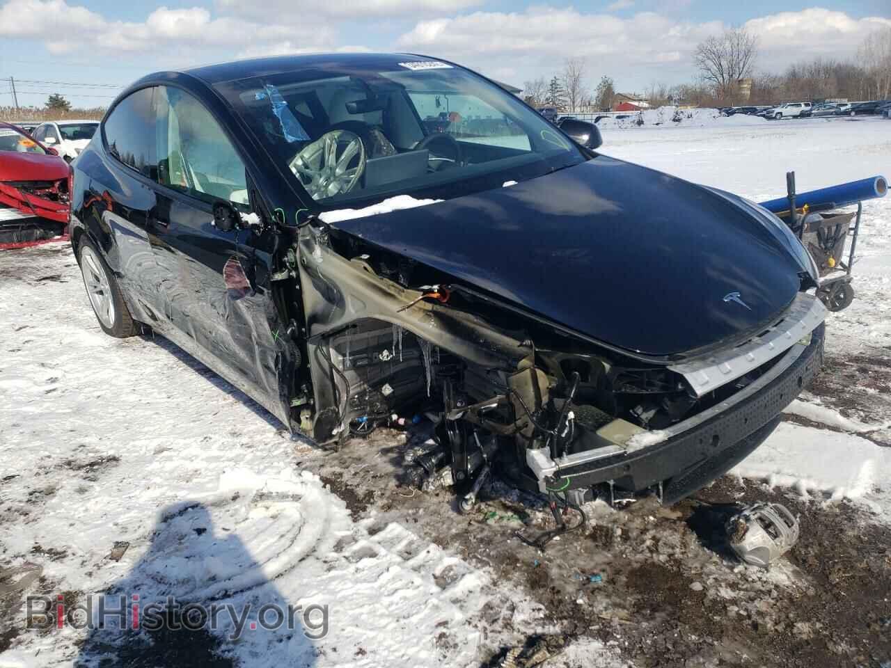 Photo 5YJYGDEE7MF304878 - TESLA MODEL Y 2021