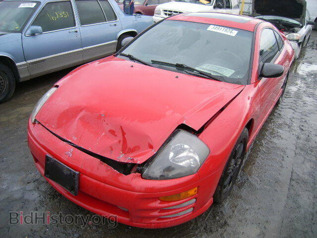 2001 MITSUBISHI ECLIPSE - VIN: 4A3AC84HX1E016122 - Фото 2