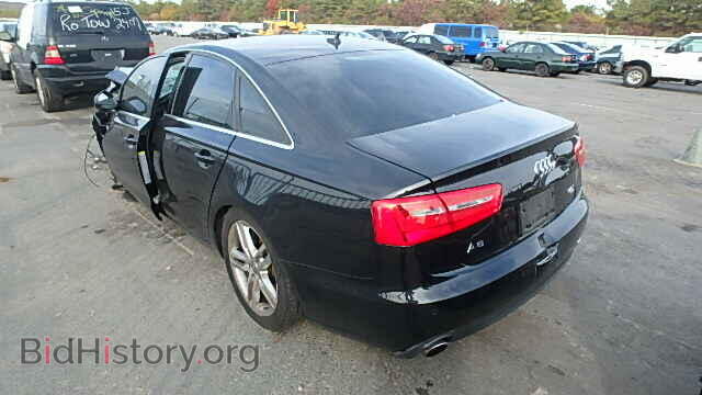 2012 AUDI A6 - VIN: WAUGGAFC2CN109033 - Фото 3