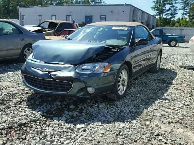 2002 CHRYSLER SEBRING - VIN: 1C3EL55RX2N236165 - Фото 2