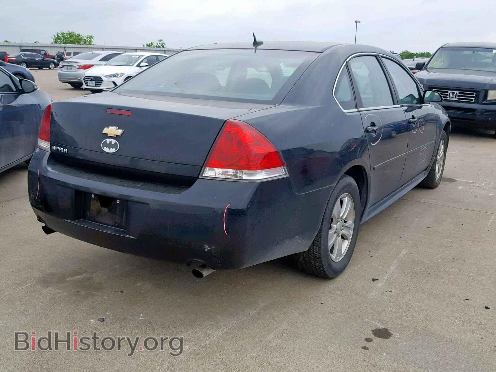 2013 CHEVROLET IMPALA - VIN: 2G1WF5E39D1242040 - Фото 4