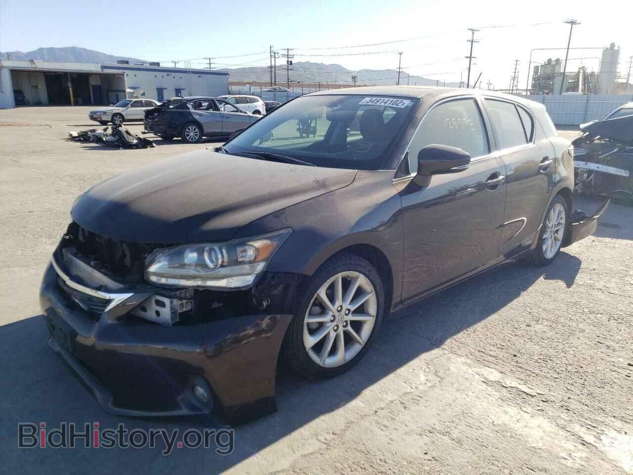 2013 LEXUS CT 200 - VIN: JTHKD5BH2D2156045 - Фото 2