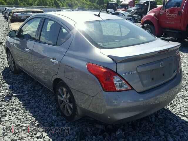 2014 NISSAN VERSA - VIN: 3N1CN7AP7EL876628 - Фото 3