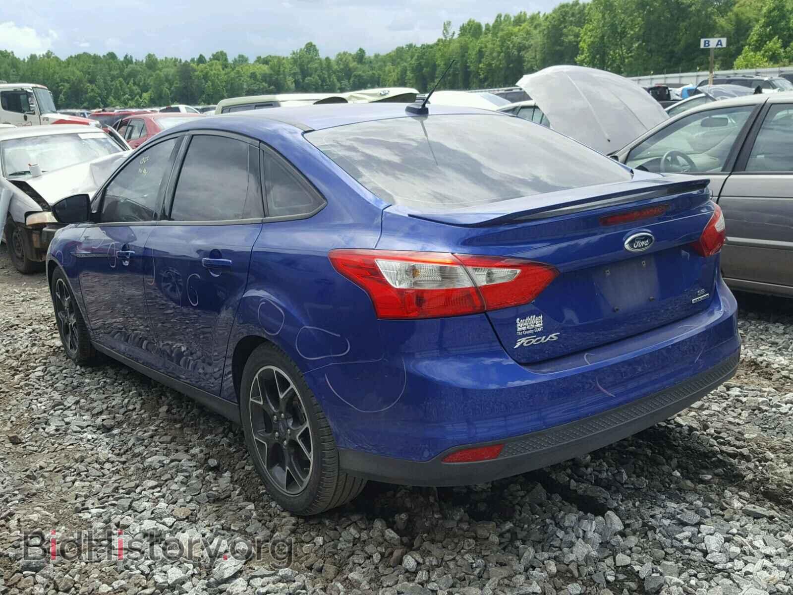 2014 FORD FOCUS - VIN: 1FADP3F24EL168548 - Фото 3