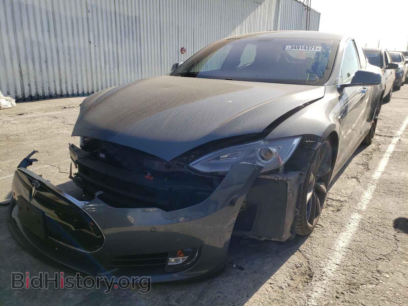 2013 TESLA MODEL S - VIN: 5YJSA1CNXDFP10677 - Photo 2