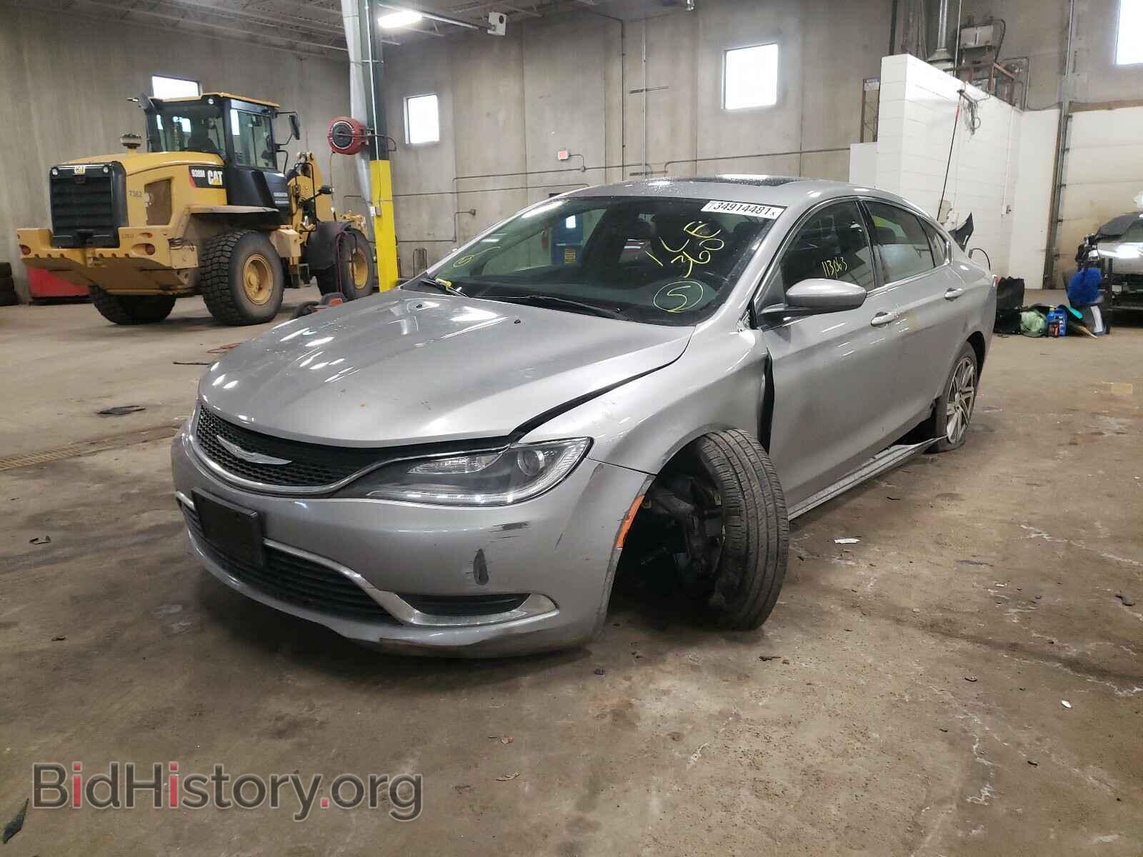 2016 CHRYSLER 200 - VIN: 1C3CCCAB1GN169306 - Фото 2