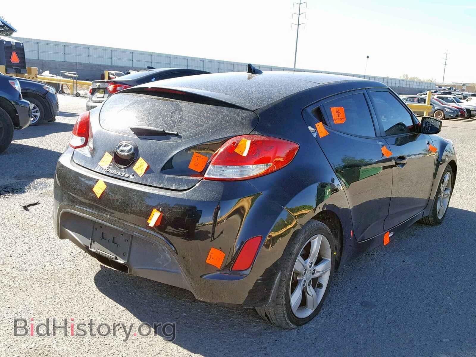 2012 HYUNDAI VELOSTER - VIN: KMHTC6AD9CU079976 - Фото 4
