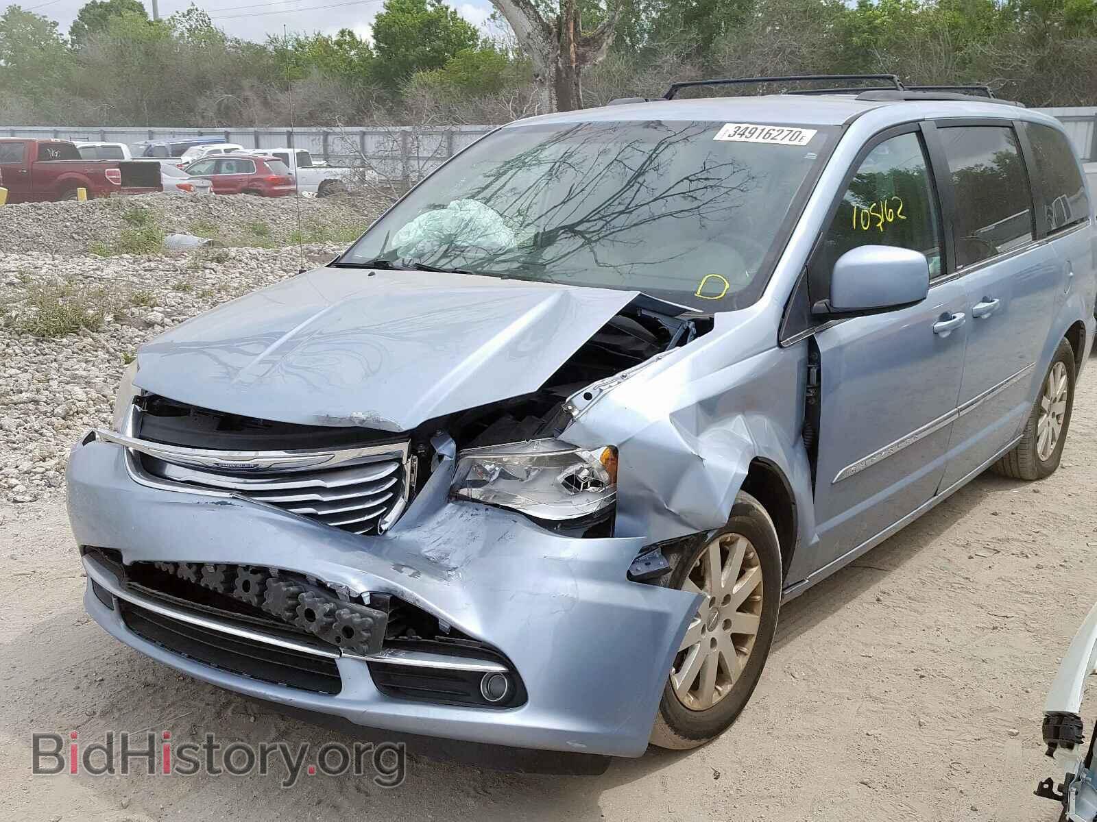2013 CHRYSLER MINIVAN - VIN: 2C4RC1BG2DR677240 - Фото 2