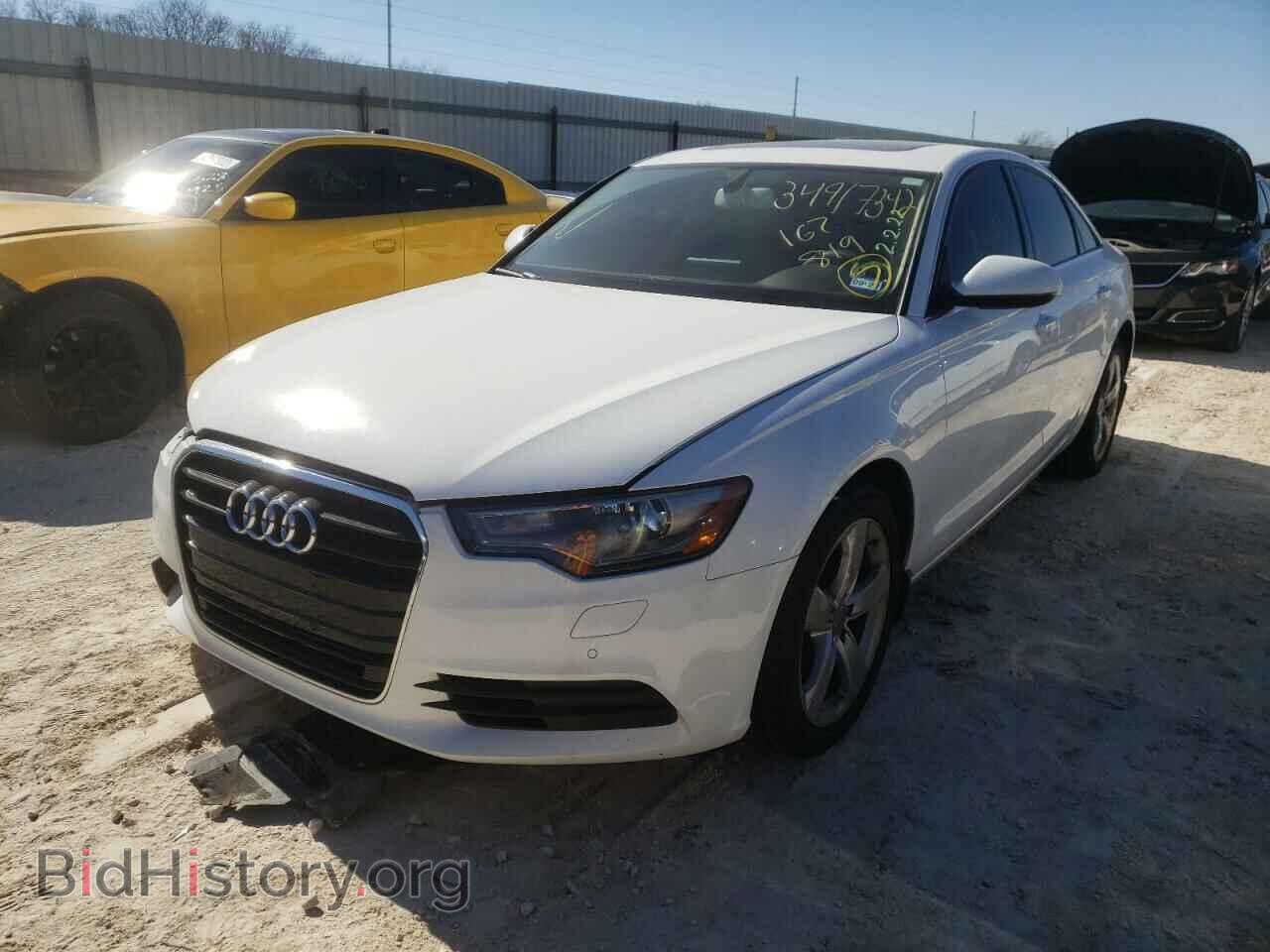 2012 AUDI A6 - VIN: WAUDFAFC3CN167819 - Фото 2