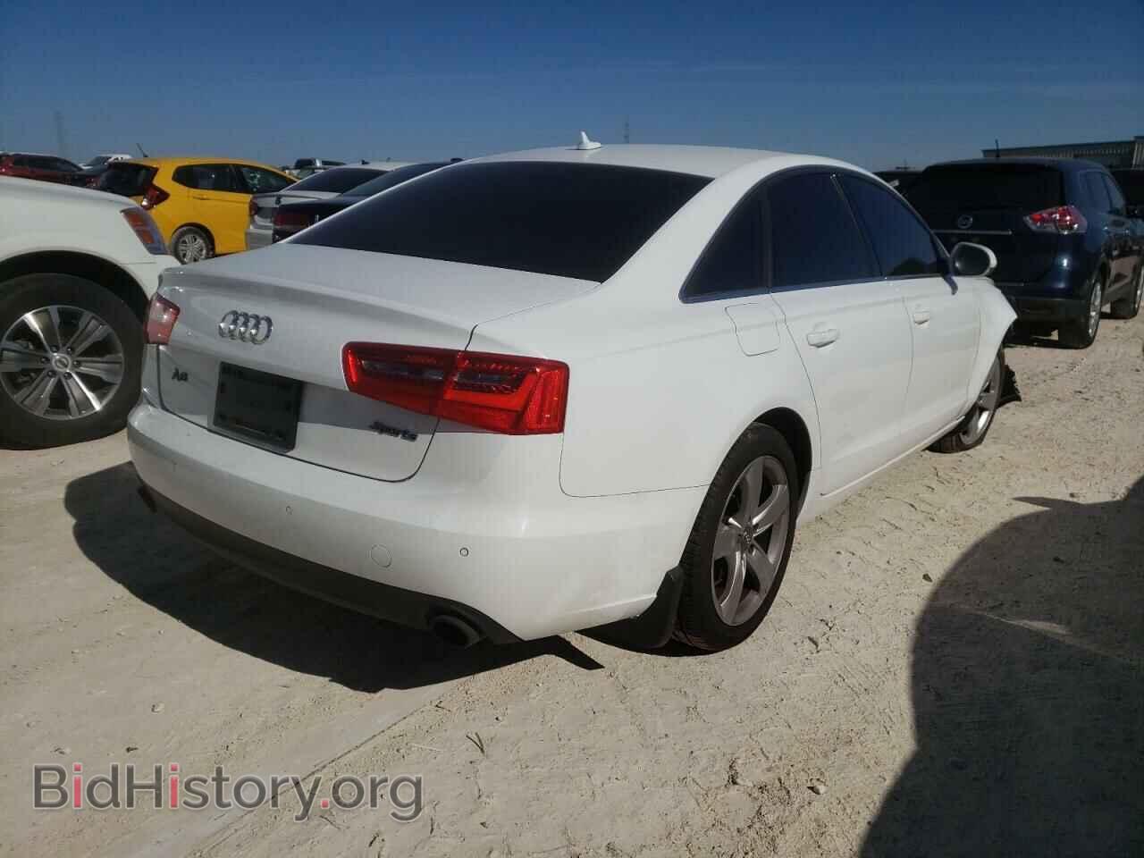 2012 AUDI A6 - VIN: WAUDFAFC3CN167819 - Фото 4