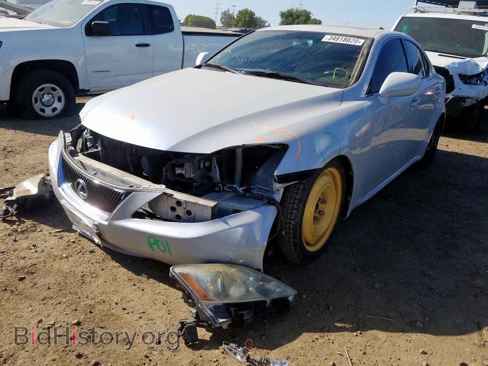 2008 LEXUS IS - VIN: JTHBK262985083531 - Фото 2