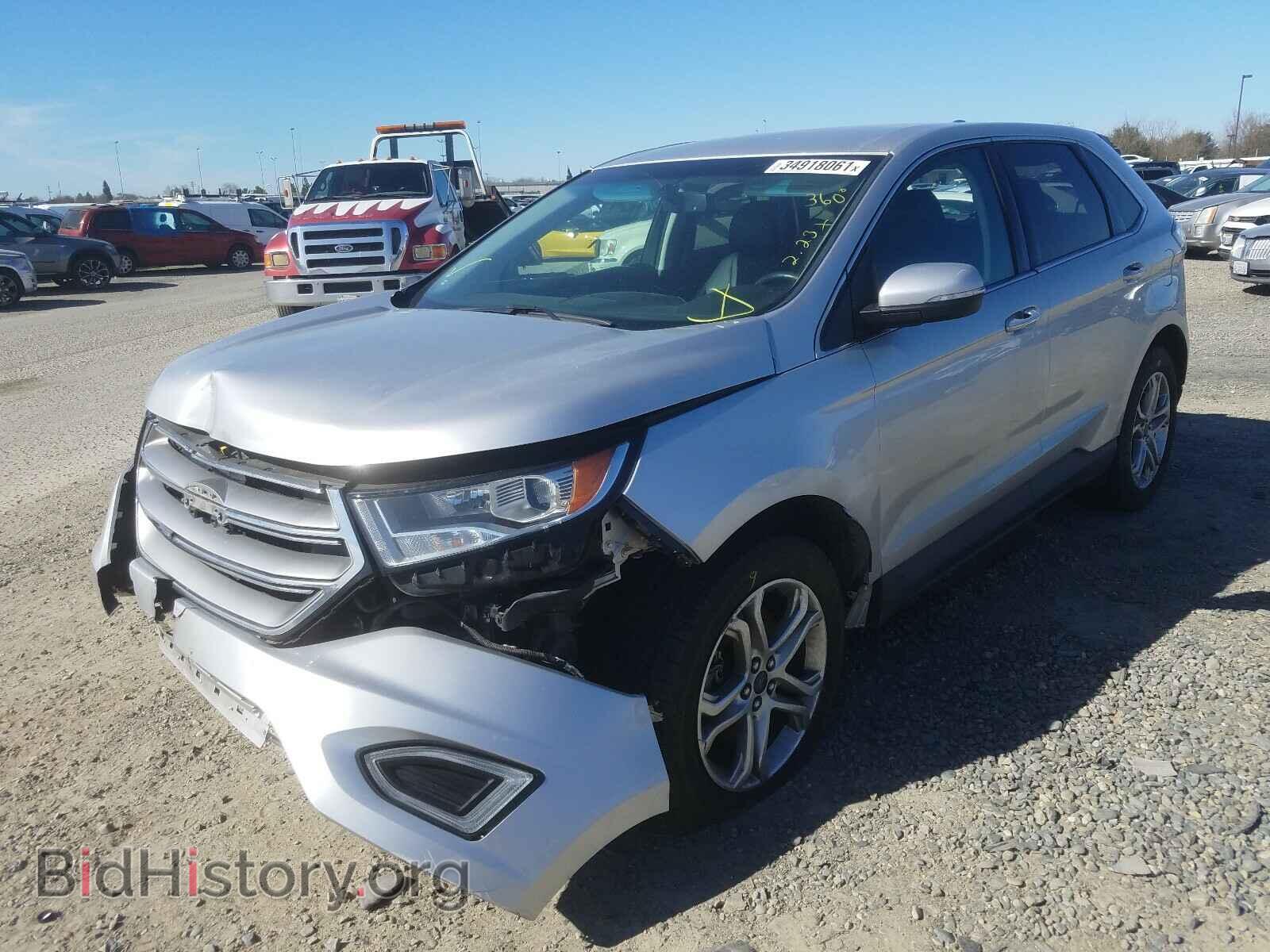 2015 FORD EDGE - VIN: 2FMTK4K95FBB31194 - Фото 2