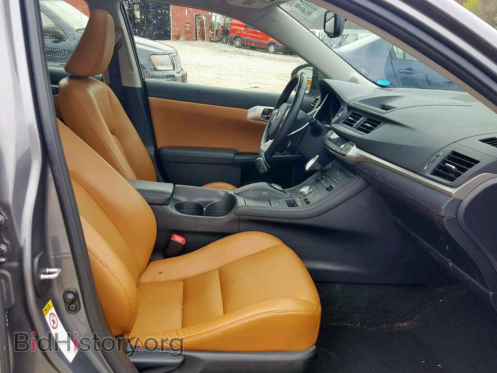 2012 LEXUS CT 200 - VIN: JTHKD5BH0C2079075 - Фото 5
