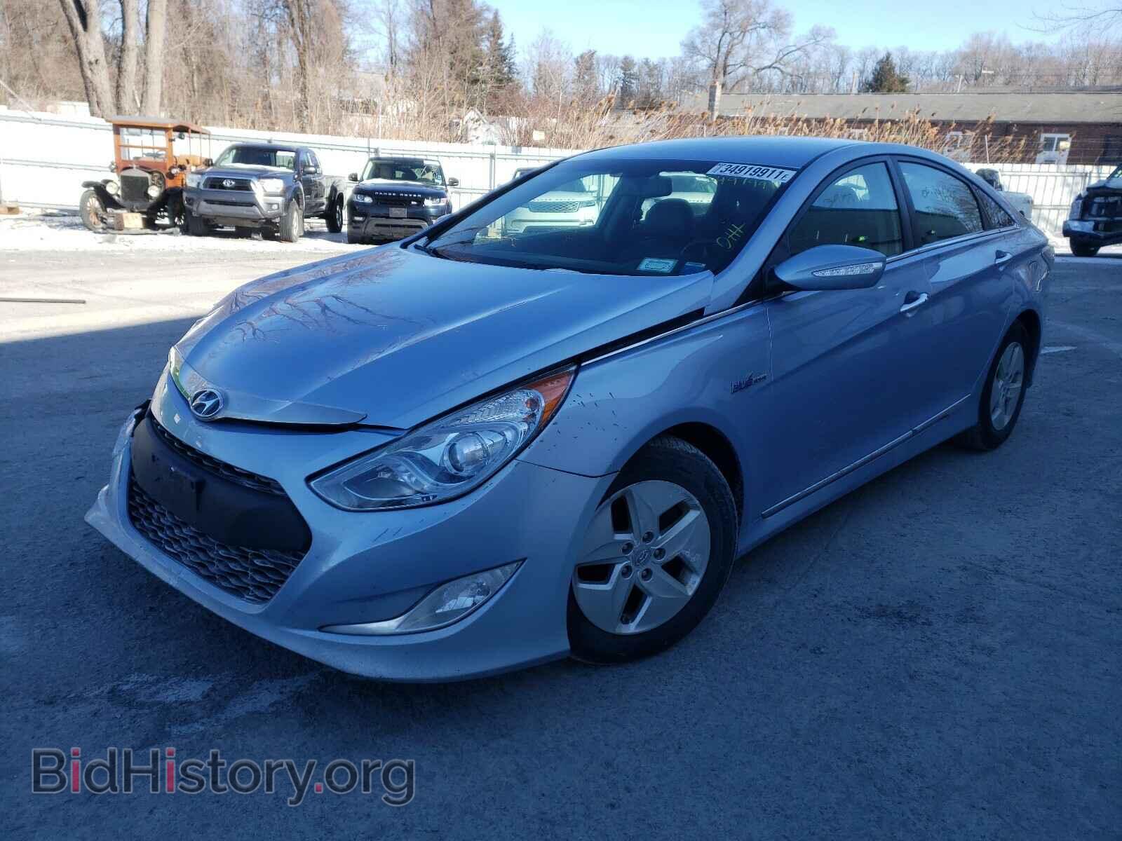 2012 HYUNDAI SONATA - VIN: KMHEC4A40CA044693 - Фото 2