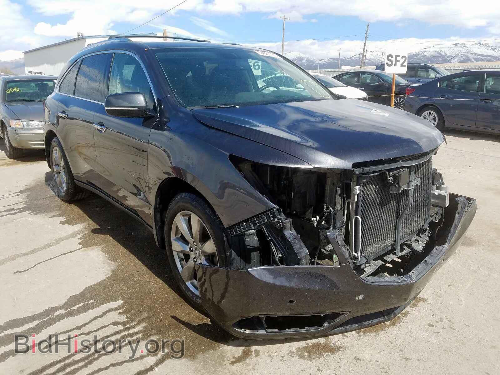 Фотография 5FRYD4H87EB021248 - ACURA MDX 2014